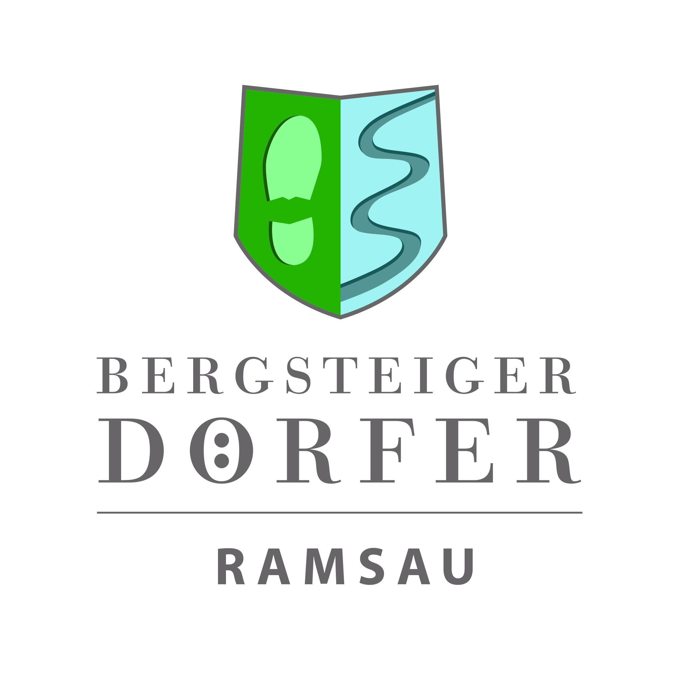 Logo des Bergsteigerdorfs Ramsau bei Berchtesgaden